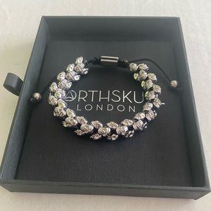 NORTHSKULL LONDON UNISEX SILVER BRACELET